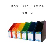 Gema Jumbo PVC F4 11cm Magazine File Box - 11 cm Folio Paper File Document Box Storage