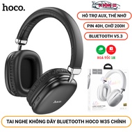 Tai nghe chụp tai Hoco W35 Max bản nâng cấp w35hỗ trợ miccổng AUX 35 thẻ nhớ TF( bh 6 tháng) Tai ng