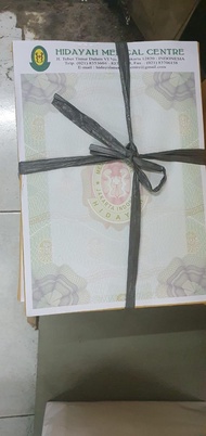 Kop Surat Perusahaan bahan Concorde & Hvs 80 gr embos pes.an pak Heru