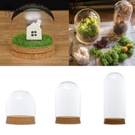[ Cover Cloche Bell Jar with ,Wedding Parties Decorations Miniatures Craft
