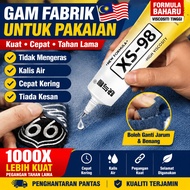 Gam Kasut Super Fabric Glue For Clothes Fabrik Kain Adhesive Leather Like3m&502 Repair Waterproof补鞋胶