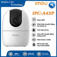 [100% CHÍNH HÃNG] Camera IP WIFI IMOU 4MP IPC-A42P Độ Nét Cao 2K - A42P Xoay 360 Độ - Đàm Thoại 2 Ch