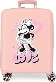 Minnie Heart Nude Cabin Suitcase 40 x 55 x 20 cm, Rigid ABS, Integrated TSA Lock, 38.4 L, 2.82 kg, 4