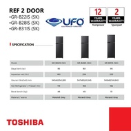 Toshiba Kulkas 2 pintu inverter GRB22IS