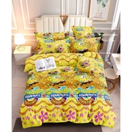 SPONGEBOB BEDSHEET FULLY GARTERIZED Canadian Cotton BEDSHEET Spongebob