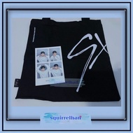 Totebag official Stray Kids 1st generation fankit fanclub vlive nacific changbin r16 round 16 4cuts 