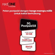 SIMKAD ESIM RedONE 4G/5G SERENDAH RM10 SELF REGISTER SCAN QR SAHAJA