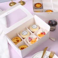 6 cavity / 9 cavity dessert box / cake box / fruit tart box