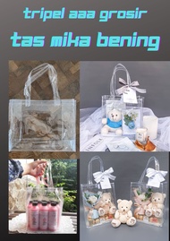 TAS TRANSPARAN | SHOPPING BAG | TOTE BAG | GOODY BAG | TAS POLOS | TAS MIKA | TAS PVC