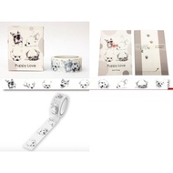 [T018] Tool Artist Series Puppy Love 1 Washi Tape Roll