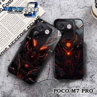 MV210 Softcase Glitter poco M7 Pro Softcase Glass poco M7 Pro Case hp poco M7 Pro Casing hp poco M7 