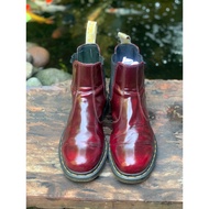DR.MARTENS Dr. Martens Chelsea Vegan Cherry Red Chelsea Boots