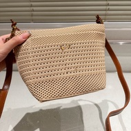 Fishwater Boutique Raffia Woven Shoulder Messenger Bag, Small Cute, Summer fb2