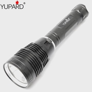 YUPARD ยี่ห้อที่มีประสิทธิภาพไฟฉาย LED XHP70.2 LED ยุทธวิธีกันน้ำโคมไฟอัลตร้าตั้งแคมป์กลางแจ้งไฟฉายด