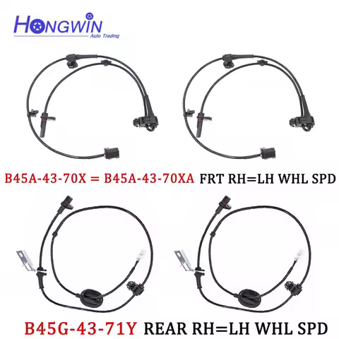 Front Rear R/L Wheel Speed ABS Sensor For Mazda 3 L4 2.0 2.5 1.5L 1.6 B45G-43-71Y B45G4371Y B45A-43-