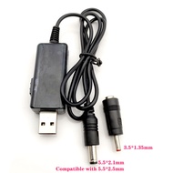 USB to 5.5mm Router Light Cat Booster Cable 5V Booster to 9V12V Charging Cable