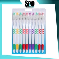 Sao - H5463 10 in 1 Adult Toothbrush/Soft Bristle Toothbrush/Soft Bristle Toothbrush/Adult Toothbrus