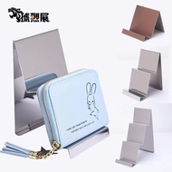 COS wallet rack double -sided double -sided rose gold shopping mall clothing store showway with stai