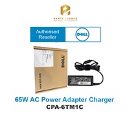OFFICIAL DELL 65W AC Power Adapter Charger (CPA-6TM1C) with Round Tip/Barrel Connector - From Dell