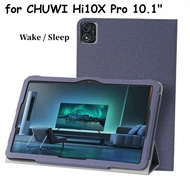 For CHUWI Hi10X Pro 10.1 Inch Hi10 XPro 10.1"Faux leather case cover with Stand up function Cove cas