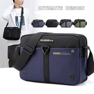 Korean Fashion Nylon Waterproof Men Sling Bag Shoulder Bag Crossbody Bag Messenger Bag for Men