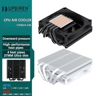 UPSIREN ITX90V4 X38 4-Heatpipe Down-draft Ultra-thin 37mm CPU Air Cooler High-performance heat pipe 