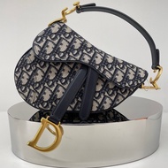 CHRISTIAN DIOR 老花馬鞍包 Mini