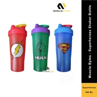 Muscle Bytes - Superheroes Shaker Bottle [600ML] Protein Shaker bottle BPA Free Protein Shaker Bottl