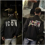 Jacket Icon Wind 7 Color 2 Layers Logo Embroidered 2 Sharp Sides. Jacket Balenciaga Wind Style For M