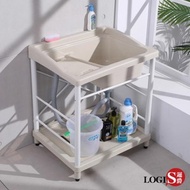 [特價]LOGIS便利 塑鋼洗衣槽 固定洗衣板(洗手台) A1008