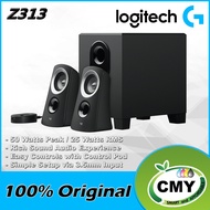 LOGITECH Z313 SPEAKER SYSTEM WITH SUBWOOFER SPEAKER SYSTEM WITH RICH BALANCED SOUND & WIRED CONTROL 