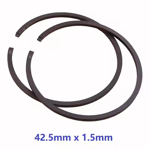 2pcs 42.5mm x 1.5mm Piston Ring for kawasaki TJ45E & More 2 Stroke Engine Cylinder Piston Repair Par