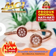 GELANG KESEHATAN MCI BRACELET ROSE GOLD✓MCI ORIGINAL✓MCI ASLI