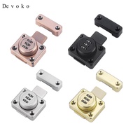 Devoko Mechanical Password Lock Dial Combination Cam Lock Drawers Lock Slide Latch Lock for Office