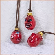 SY BERSERK Red Behelit Figure Dolls Necklace Haou no tamago Model Toys Pendant Gift For Kids Collect
