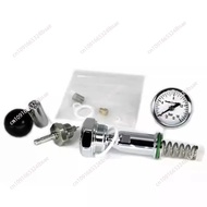 E61 coffee machine variable pressure needle flow limit viewership of valve lever pressure gauge