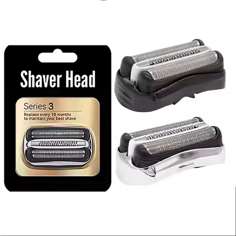 32S Series 3 Replacement Head for Braun S3 Shaver3000s,310s,3040s,3050cc,3010s,3070cc,3080s,3090s,35