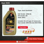Caltex Havoline Super Semi Synthetic API SN Jaso MA2 10W40 15W50 Free Of Charge Install On Shop