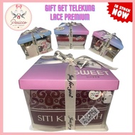 set telekung gift set Hantaran perkahwinan set Hantaran pertunangan