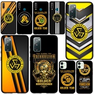 Casing Samsung Galaxy A12 A20 A30 A20S A30S A50S A50 Phone Cover C-MA113 TAU Triskelions Gamma Phi Soft Silicone Case Black Fashion