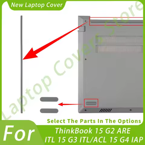 Rubber Feet On Bottom Case For ThinkBook 15 G2 ARE ITL 15 G3 ITL ACL 15 G4 IAP 15 G5 ABP Feet Pad Re