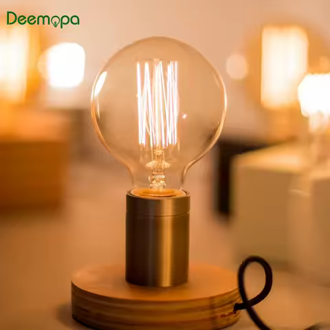 G80 G95 G125 Filament Light Bulb Incandescent E27 220V 40W Edison Bulb Clear Light Brown Amber Retro