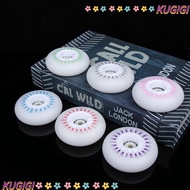 KUGIGI 4pcs Roller Wheels Parts Multicolors 60mm 62mm 90A 80mm 76mm 72mm