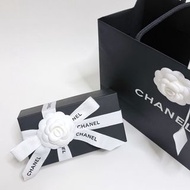 Chanel紙袋&吉盒, 連絲帶&山茶花