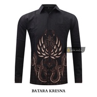 KEMEJA Original Batik Shirt With BATARA KRESNA Motif, Men's Batik Shirt For Men, Slimfit, Full Layer, Long Sleeve