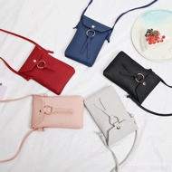 handphone sling bag pouch Pituteng Place Phone Small Bag Summer Fashion Korean Mini Shoulder Crossbody Coin Purse Korean Fashion Hand V806