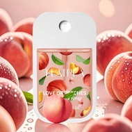 1pc 50ml/1.7fl. Oz Charming Strawberry & Peach Scent Pocket-Sized Fragrance Mist & Air Freshener - P