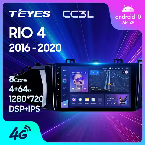 TEYES CC3L WIFI For Kia RIO 4 2016 - 2020 Car Radio Multimedia Video Player Navigation stereo GPS An