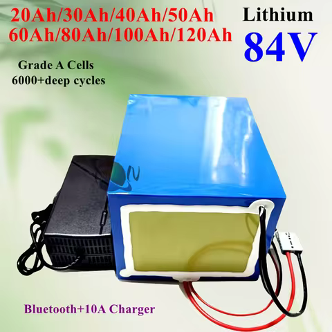 JN lithium ion battery 84v 50Ah 30Ah 100Ah 60Ah 80Ah for 4000W 5000w 10000w 15000w inverter motorcyc