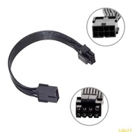 Lidu11 CPU Power Cable 8PIN to 8PIN 4+4 18AWG for Networking Power Cable Cord 8PIN 4Pin +4PIN Extend